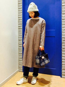 LBC STAFFさん(レディース・158cm)の冬コーディネート