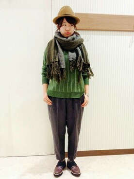 LBC STAFFさん（レディース・158cm）の冬コーディネート