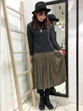 LBC STAFFさん（レディース・158cm）の冬コーディネート