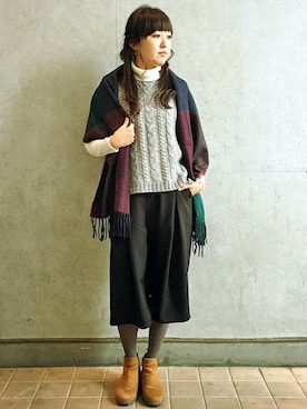 LBC STAFFさん（レディース・158cm）の冬コーディネート