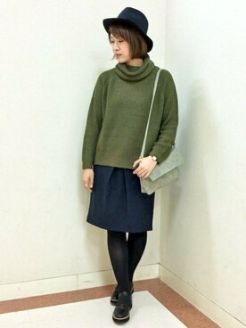 LBC STAFFさん（レディース・158cm）の冬コーディネート