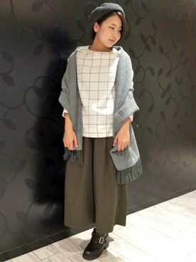 LBC STAFFさん（レディース・158cm）の冬コーディネート