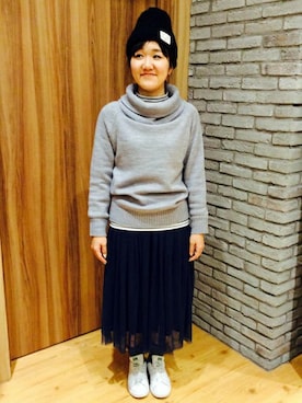 LBC STAFFさん（レディース・158cm）の冬コーディネート