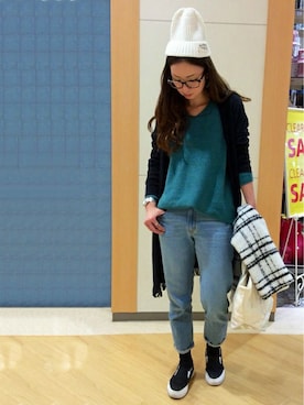 LBC STAFFさん（レディース・158cm）の冬コーディネート