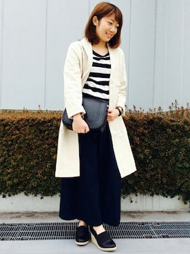 「LBC（エルビーシー）のアイテム（その他アウター）」を使った、LBC STAFFさん（レディース・158cm）の春コーディネート