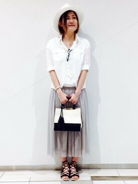 LBC STAFFさん（レディース・158cm）の夏コーディネート