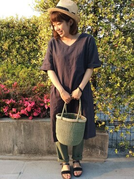LBC STAFFさん（レディース・158cm）の夏コーディネート