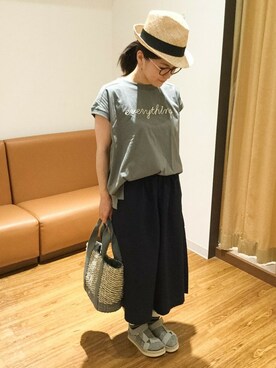 LBC STAFFさん（レディース・158cm）の夏コーディネート