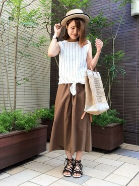 LBC STAFFさん(レディース・158cm)の夏コーディネート