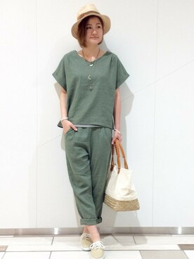 LBC STAFFさん（レディース・158cm）の夏コーディネート