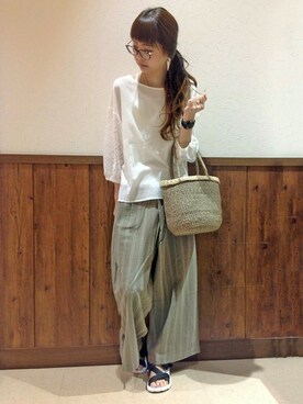 LBC STAFFさん（レディース・158cm）の夏コーディネート