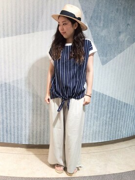 LBC STAFFさん（レディース・158cm）の夏コーディネート