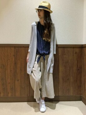 LBC STAFFさん（レディース・158cm）の夏コーディネート