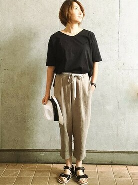 LBC STAFFさん（レディース・158cm）の夏コーディネート