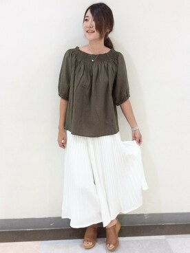 LBC STAFFさん（レディース・158cm）の夏コーディネート