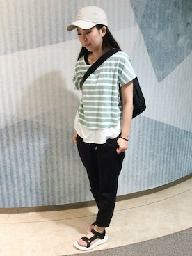 LBC STAFFさん（レディース・158cm）の夏コーディネート