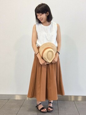 LBC STAFFさん（レディース・158cm）の夏コーディネート