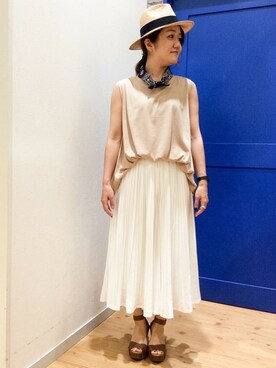 LBC STAFFさん(レディース・158cm)の夏コーディネート