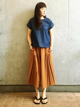 LBC STAFFさん（レディース・158cm）の夏コーディネート