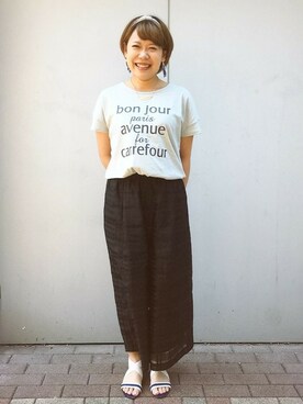 LBC STAFFさん（レディース・158cm）の夏コーディネート