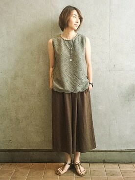 LBC STAFFさん(レディース・158cm)の夏コーディネート