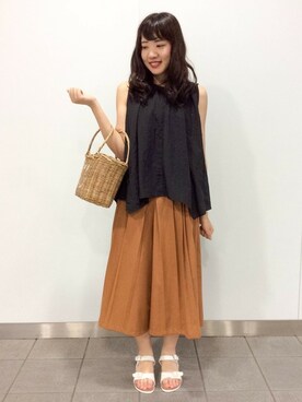 LBC STAFFさん（レディース・158cm）の夏コーディネート