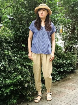LBC STAFFさん（レディース・158cm）の夏コーディネート