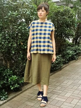 LBC STAFFさん（レディース・158cm）の夏コーディネート