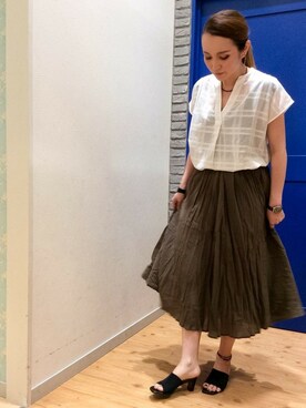 LBC STAFFさん（レディース・158cm）の夏コーディネート