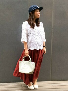 LBC STAFFさん（レディース・158cm）の夏コーディネート