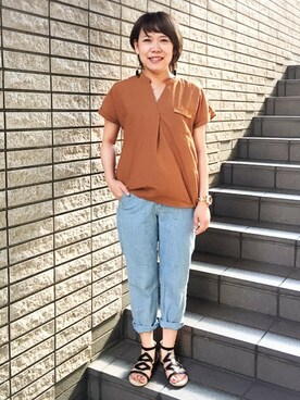 LBC STAFFさん（レディース・158cm）の夏コーディネート