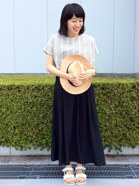 LBC STAFFさん（レディース・158cm）の夏コーディネート