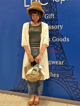 LBC STAFFさん（レディース・158cm）の夏コーディネート