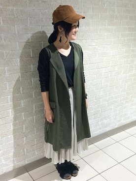 LBC STAFFさん（レディース・158cm）の秋コーディネート