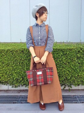 LBC STAFFさん（レディース・158cm）の秋コーディネート