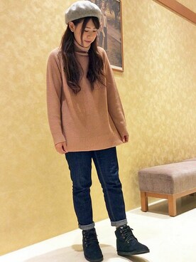 LBC STAFFさん(レディース・158cm)の冬コーディネート