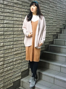 LBC STAFFさん（レディース・158cm）の冬コーディネート