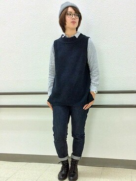 LBC STAFFさん（レディース・158cm）の冬コーディネート