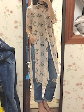 feliciaさん（レディース・174cm）の春コーディネート