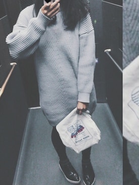 Hitomiさん（レディース・159cm）の冬コーディネート