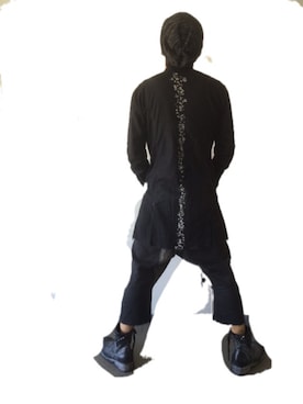 「KMRii（ケムリ）のアイテム（シャツ/ブラウス）」を使った、Y.TANIさん（メンズ・180cm）の秋コーディネート