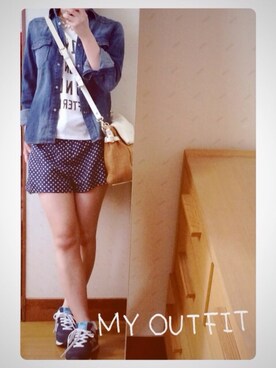 yaeさん（レディース・156cm）の春コーディネート