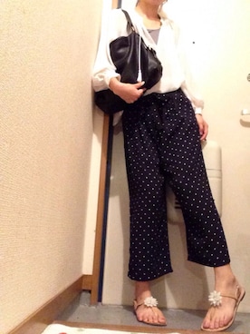 「Andre（アンドレ）のアイテム」を使った、zoo43さん（レディース・166cm）の秋コーディネート