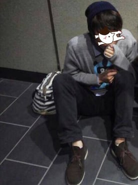 「grn（ジーアールエヌ）のアイテム（バッグ）」を使った、Metamonさん（メンズ・180cm）の春コーディネート