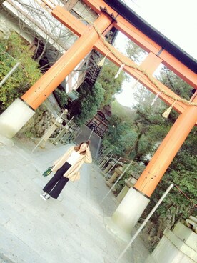 💜💗 MAMIKO 💗💜さん（レディース・159cm）の冬コーディネート