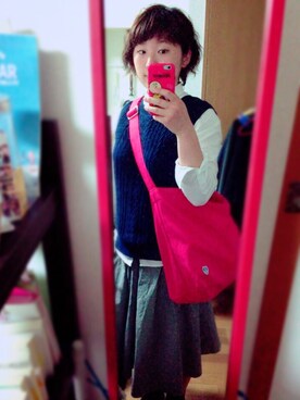 ぽんさん。さん（レディース・155cm）の春コーディネート