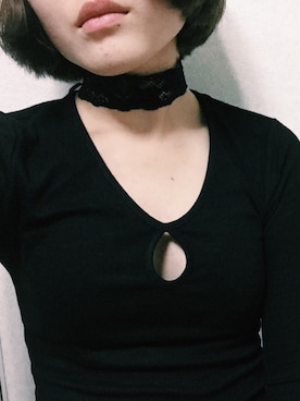 「チョーカー」｜和気 さくらさん（レディース・161cm）の秋コーディネート