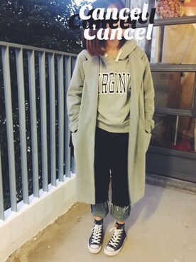 kuku.yyさん（レディース・156cm）の秋コーディネート