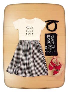 75さん（レディース・148cm）の夏コーディネート