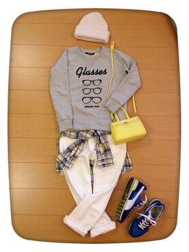 75さん（レディース・148cm）の春コーディネート